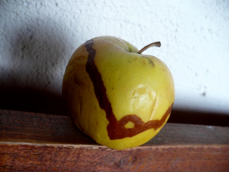 apple - nature, green, summer, sweet