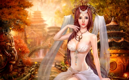 DYNASTY PRINCESS - beauty, games, character, Blood Shrouded