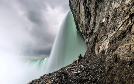 Niagara Falls, Canada - canada, nature, waterfalls, rocks