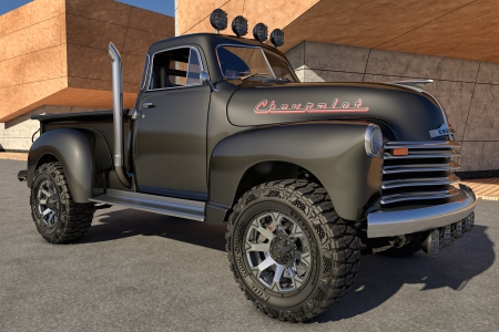 1951 Chevy 4X4 - truck, pickup, chevy, 4x4