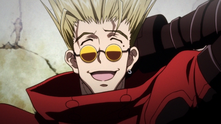 Vash the Stampede - anime, vector, character, smiling, trigun, vash the stampede