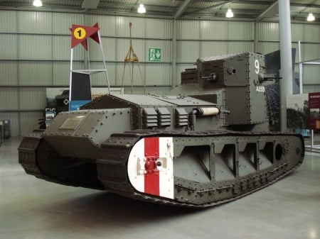 WW1 tank - ww1, bovington, museum, tank