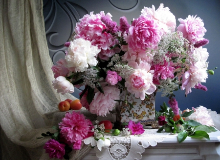 * PEONIES * - flowers, peonies, flower, nature