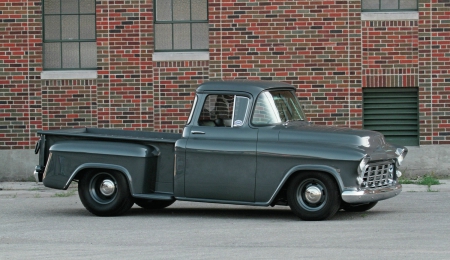 1955-Chevy Truck - 3100, Bowtie, GM, Classic