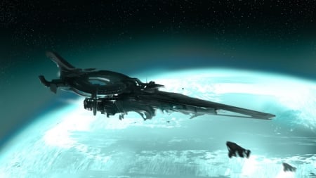 Concept Frontier - Concept, space, Frontier, ship