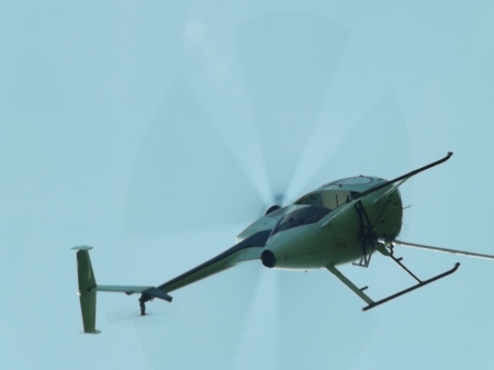 Close Range - Helicopter, blue, sky, gray