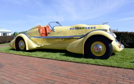 1935 Duesenberg - Cars, Duesenberg, Yellow, 1935