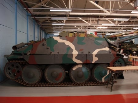 Hetzer tank destroyer - tank destroyer, hetzer, WW2, bovington