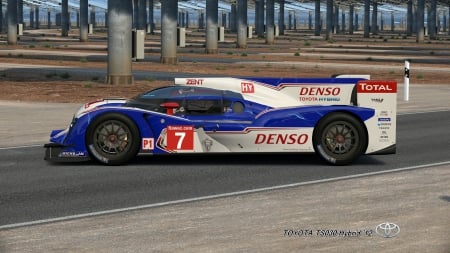 Toyota TS030 Hybrid '12 - sce, toyota, ts030, gran, sony, ths-r, tmg, 2012, 85, playstation 4, polyphony digital inc, ps3, turismo, playstation 3, 5, fia, 1985, ps4, gran turismo 6, wec, 12, toyota hybrid system