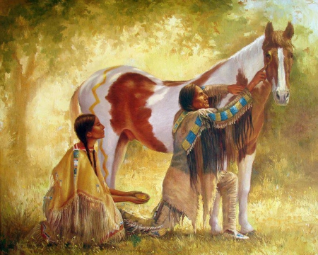 Native Americans - abstract, people, native, americans, other