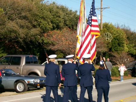 Flying the Colors - Military, Flag, Parade, USA