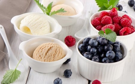 * Dessert * - fresh, dessert, icecream, fruits, food