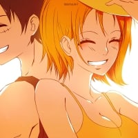 Luffy and Nami