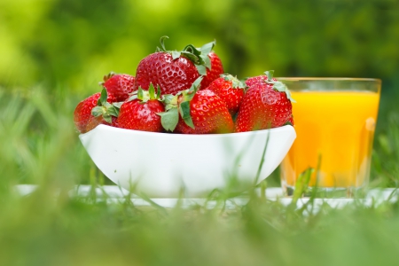 ♥Strawberry♥ - berries, fresh, strawberry, summer, juice