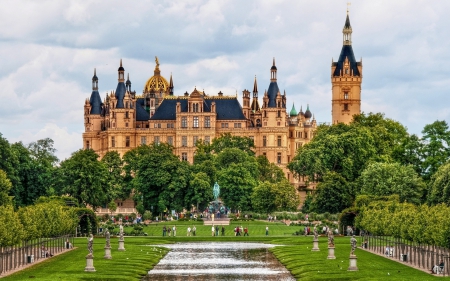 Schwerin Castle (Germany) - travel, castle, castles, schwerin castle, germany