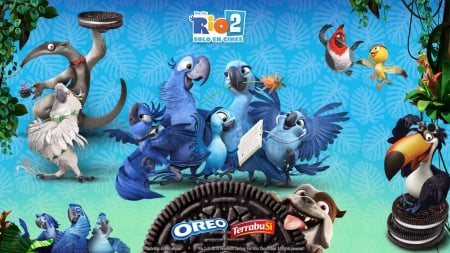 Rio2 - Wallpaper, Movie, 2, Rio