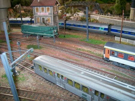 rail club - locomotive, wagon, architecture, trains, miniatures, rail