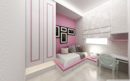 baby room - white, baby, pink, room, floor