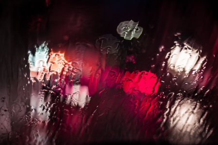 Rain - bokeh, drops, water, rain