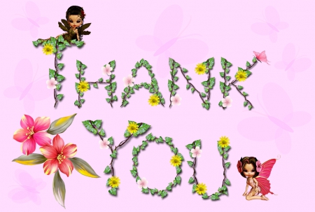 ♥~Thank You~♥ - Thank, Pink, Thank You, You