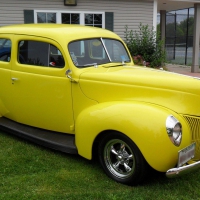 Yellow Hot Rod