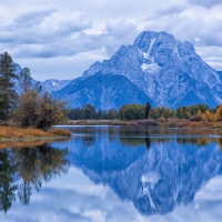 * WYOMING-mount Moran and Snake river *