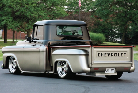 1959-Chevy-Apache - bowtie, classic, truck, gm