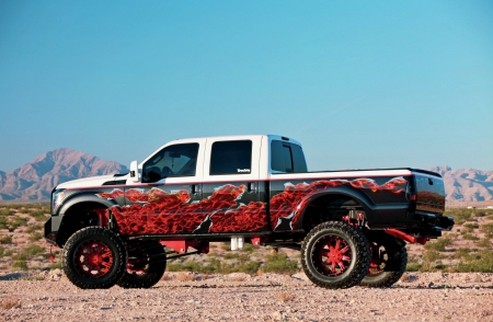 2012-Ford-F-250 - Custom Paint, Truck, Lifted, 2012