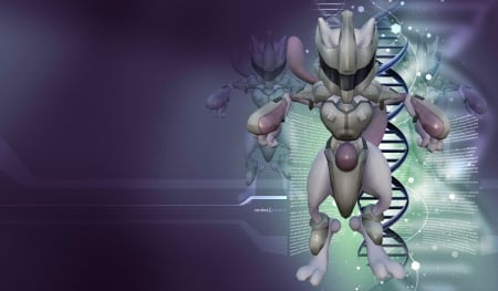 Armored Mewtwo - Mewtwo, Pokemon, Anime, TV Series, Nintendo, Video Games