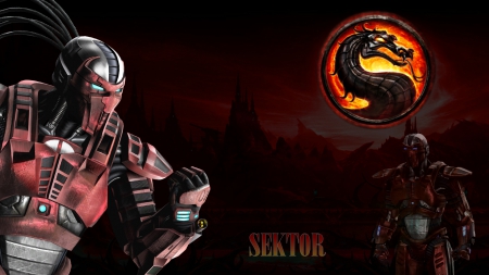 Mortal Kombat - Sektor - mortal, kombat, video game, sektor