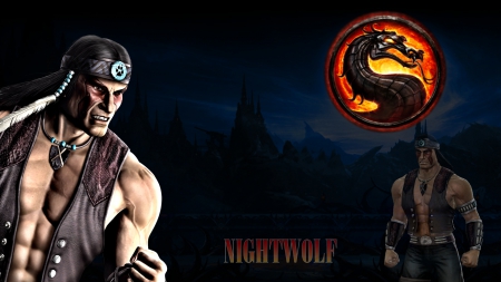 Mortal Kombat - Nightwolf - mortal, kombat, nightwolf, video game