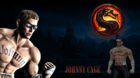 Mortal Kombat - Johnny Cage - kombat, video game, johnny cage, mortal