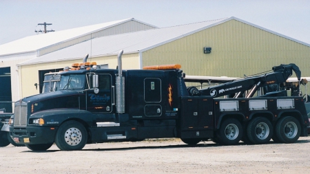 Kenworth Heavy Boom Truck - truck, heavy, boom, Kenworth