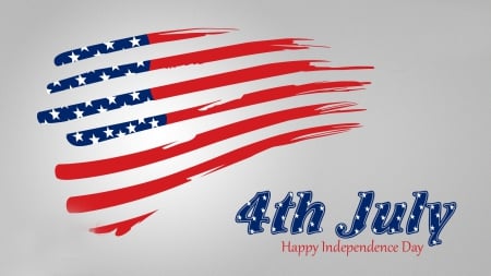 Happy-Independance-Day-America - Red, 4th, White, Blue