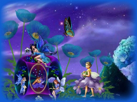 Mystery Fairies - Mystery, Mist, Fairies, Enchanted