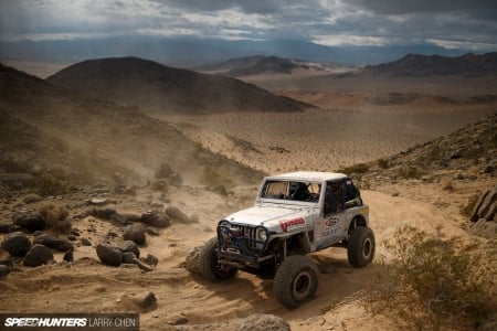 JEEP WRANGLER DEEP IN THE DESERT - prime portal, wallpapers up, sema show, socal customs