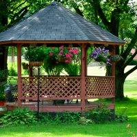 Scenic Summer Gazebo