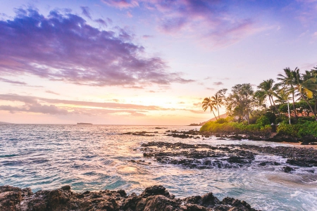 sunset - cool, fun, beach, sunset, ocean, nature