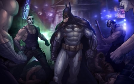 batman - batman, game, art, dark