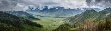 Altai Mountains - Mountains, Nature, Altai, HD, Landscape