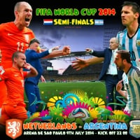 NETHERLANDS - ARGENTINA  SEMI-FINALS WORLD CUP 2014