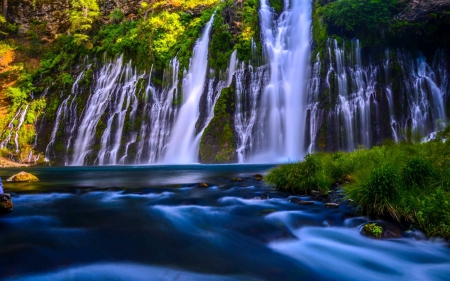 Burney Falls, California ~ HDR - nature, hdr, waterfall, usa