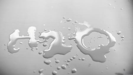 H2O Pure - hd, abstract, h2o, photography, 3d, pure