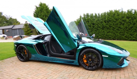 Lamborghini Aventador LP700 Ice dragon edition - 07, car, picture, aventador, 2014, lamborghini, 06