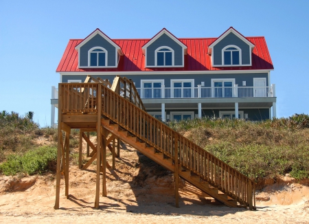 Beach Front Property - nature, architecture, beaches, houses