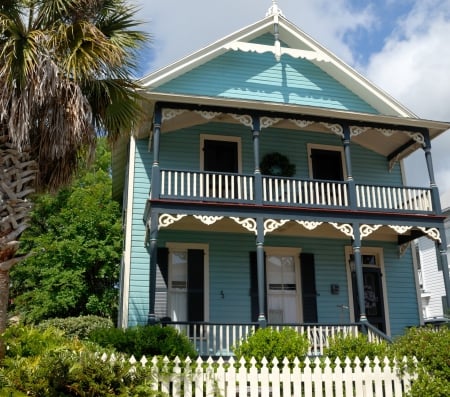 Restored Home in St Augustine, FL - historic, architecture, vintage residences, houses