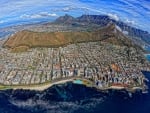 fabulous aerial view of cape town s. africa hdr