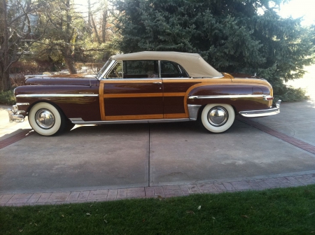 1949 Chrysler Town Country - chrysler, town country, car, auto