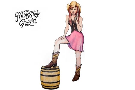 Rhinestone Cowgirl - women, fun, anime, female, boots, guns, hats, barrels, fashion, girls, cowgirls, drawing, rodeo, NRA, art, westerns