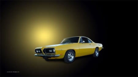 Barracuda - auto, plymouth, car, custom